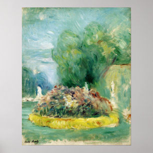 Póster Morisot - Parque Fontainebleau 1893