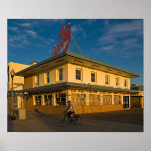 Póster Morning Biker