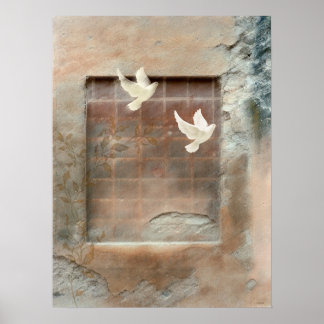 Póster Morning Dove