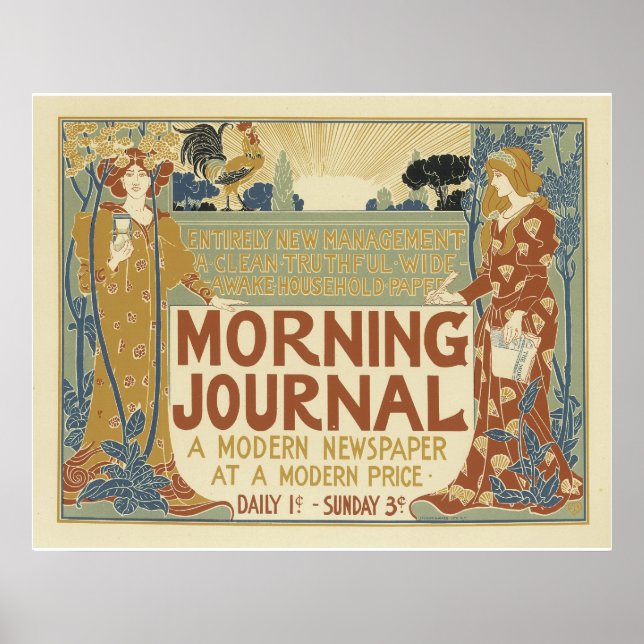 Póster Morning Journal Poster (Frente)