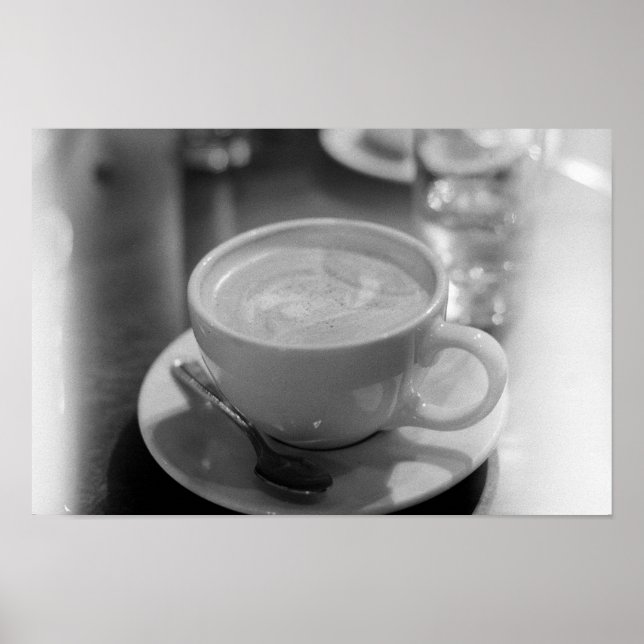 Póster Morning Latte (Frente)