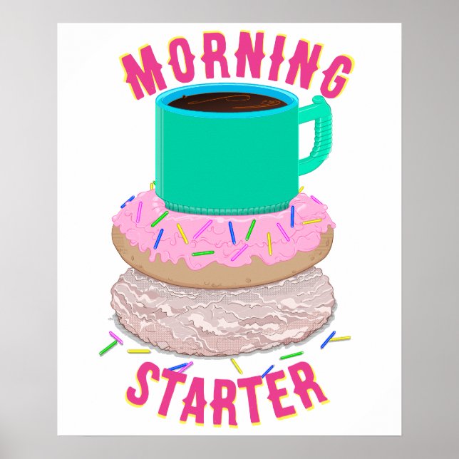 Póster Morning Starter (Frente)