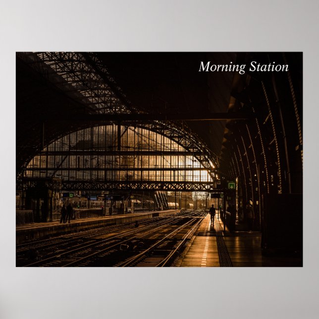 Póster Morning Station (Frente)