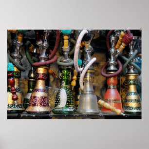 Póster Moroccan Hookahs For Sale