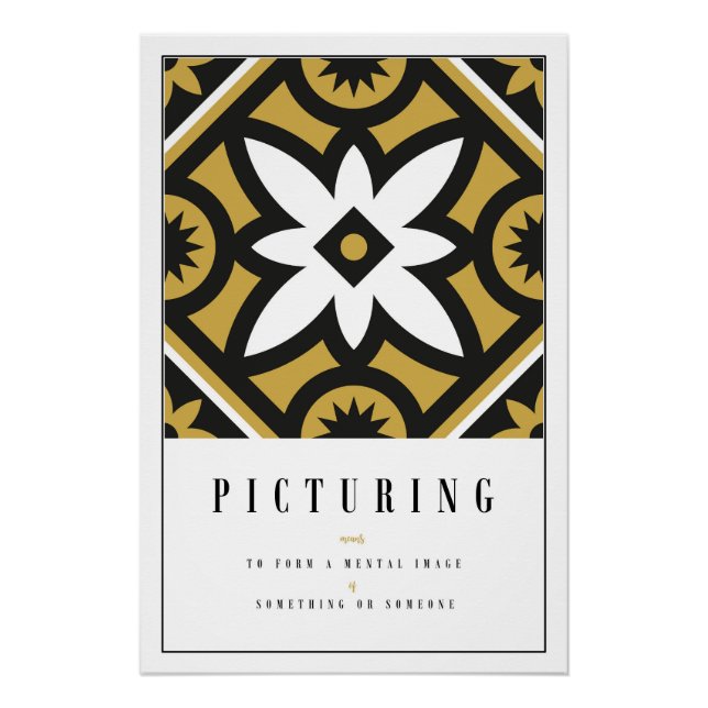 Póster Moroccan Tapestry  (Anverso)