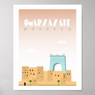 Póster Morocco