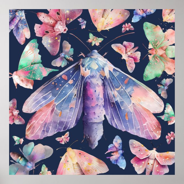 Póster Morple Moth (Frente)