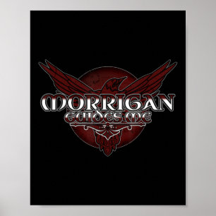 Póster Morrigan, Diosa Céltica De La Guerra, Pagan, Bruja