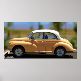 PÓSTER MORRIS MINOR 1000 POSTER