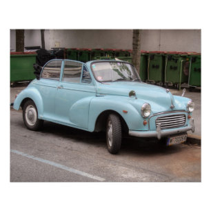 Póster Morris Minor Convertible Tourer
