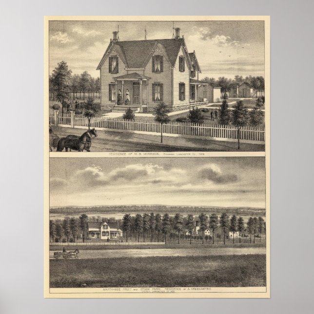 Póster Morrison y Greenamyre, Nebraska (Frente)