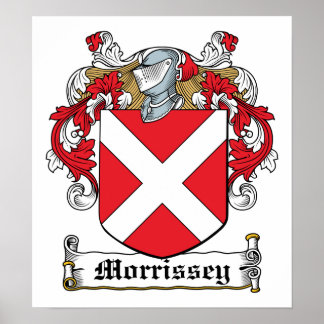 Póster Morrissey Family Crest