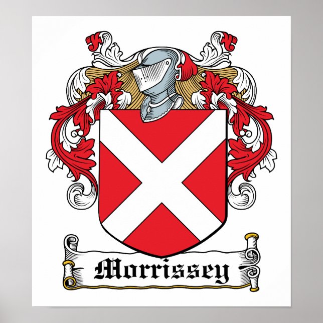 Póster Morrissey Family Crest (Frente)