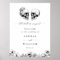 Mortalidad de la muerte gótica calavera floral Rót