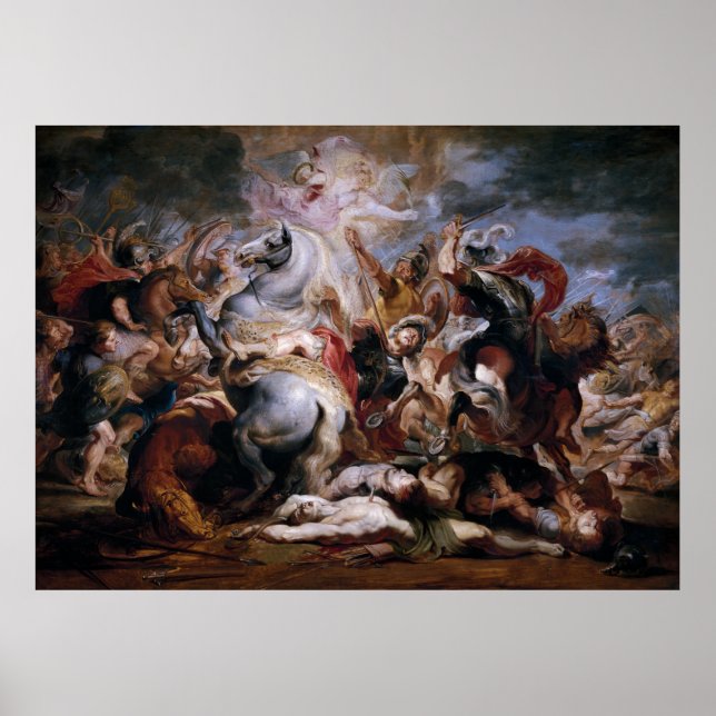 Póster Morte di Decio Mure (Bozzetto) por Peter Paul Rube (Frente)