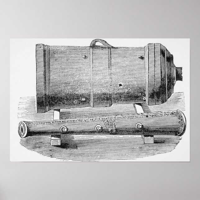 Póster Mortero de monstruo chino, 1845 (Frente)