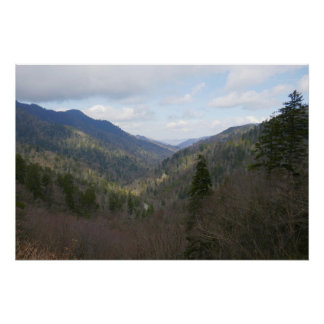 Póster Morton Overlook en Great Smoky Mountains