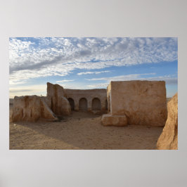 Póster Mos Espa en el planeta Poster Tatooine