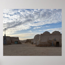 Póster Mos Espa en el planeta Poster Tatooine