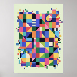 Póster Mosaic Spectrum