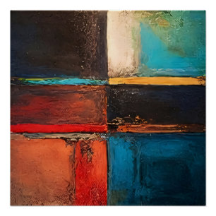 Póster Mosaico Cósmico