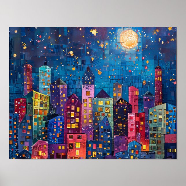 Póster Mosaico de Crepúsculo: Espectro Urbano (Frente)