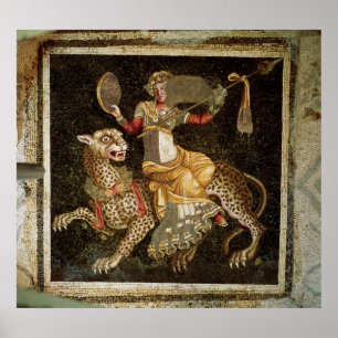 Póster Mosaico de Dionysus que monta un ANUNCIO del
