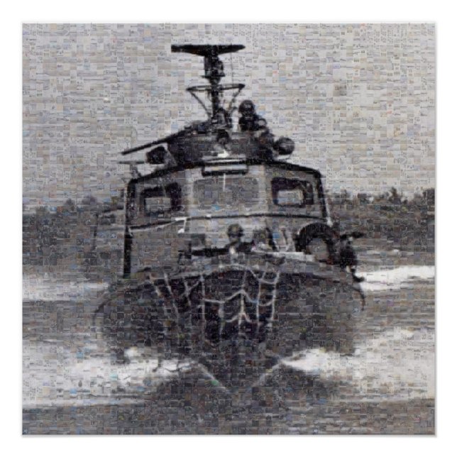 Póster Mosaico De Fotos De Swift Boat (Anverso)