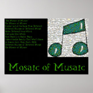 Póster Mosaico de Musaic