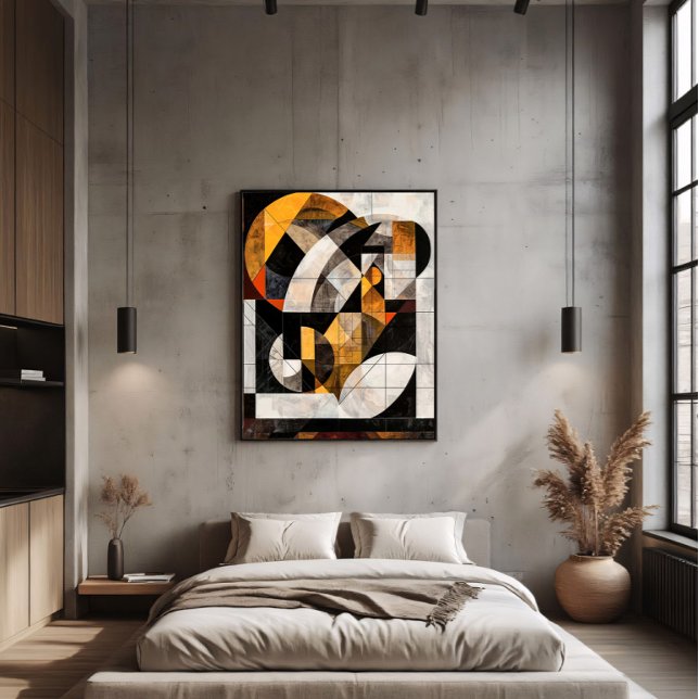 Póster Mosaico Geométrico Abstracto (Subido por el creador)