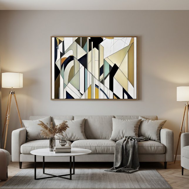 Póster Mosaico Geométrico Art Déco (Subido por el creador)