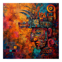 Mosaico maya: Un tributo moderno