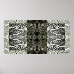 Póster Mosaico ramificado