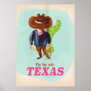 Póster Mosca por el aire - poster de las vacaciones de
