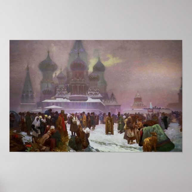Póster Moscow (Frente)