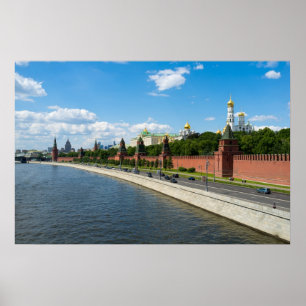 Póster Moscow Kremlin