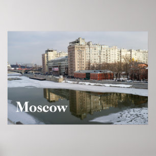 Póster Moscú
