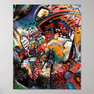 Póster Moscú I por Vassily Kandinsky