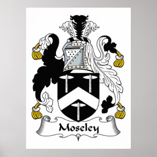 Póster Moseley Family Crest