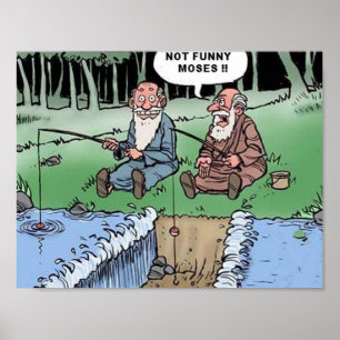 Póster Moses Chiste Poster