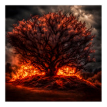 Moses quemando a Bush