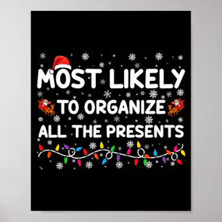 Póster Most Likely To Organize All The Xmas _1 