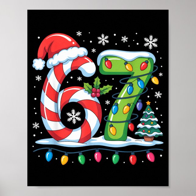 Póster Most Likely To Say 67 Christmas Matching 7 6 Famil (Frente)