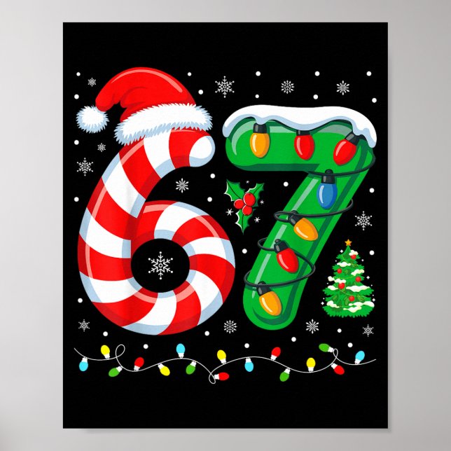 Póster Most Likely To Say 67 Christmas Matching 7 6 Famil (Frente)
