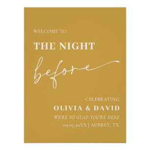 Póster Mostaza La Noche Antes Del Ensayo De La Cena Rótul