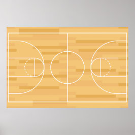 Póster Mostrar tus colores - Baloncesto