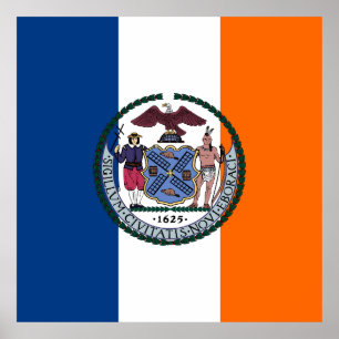 Póster Mostrar tus colores - Nueva York