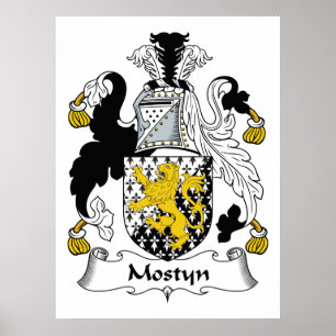 Póster Mostyn Family Crest