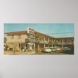 Póster Motel Blake 1961 ~ Myrtle Beach, SC