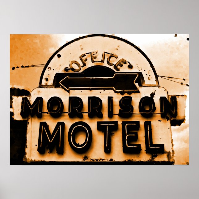 Póster Motel Morrison: Tributo a las puertas (Frente)